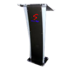 Black and White Acrylic Podium SP-612