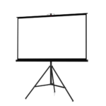 Saatvik SPS-68T Matt White, High Gain, Manual Tripod Projection Screen Size 6’x8’