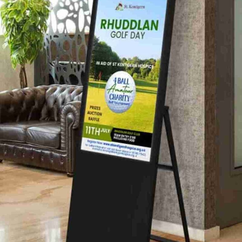 A Frame Digital Standee 32 Inch