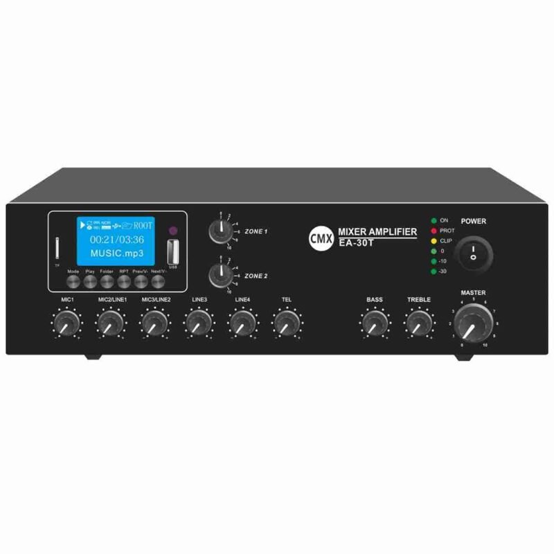 CMX EA-120T - Mixer Amplifier