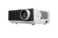 LG ProBeam 4K (3840x2160) Laser Projector with 5,000 ANSI Lumens Brightness, lower right view, BU50RG