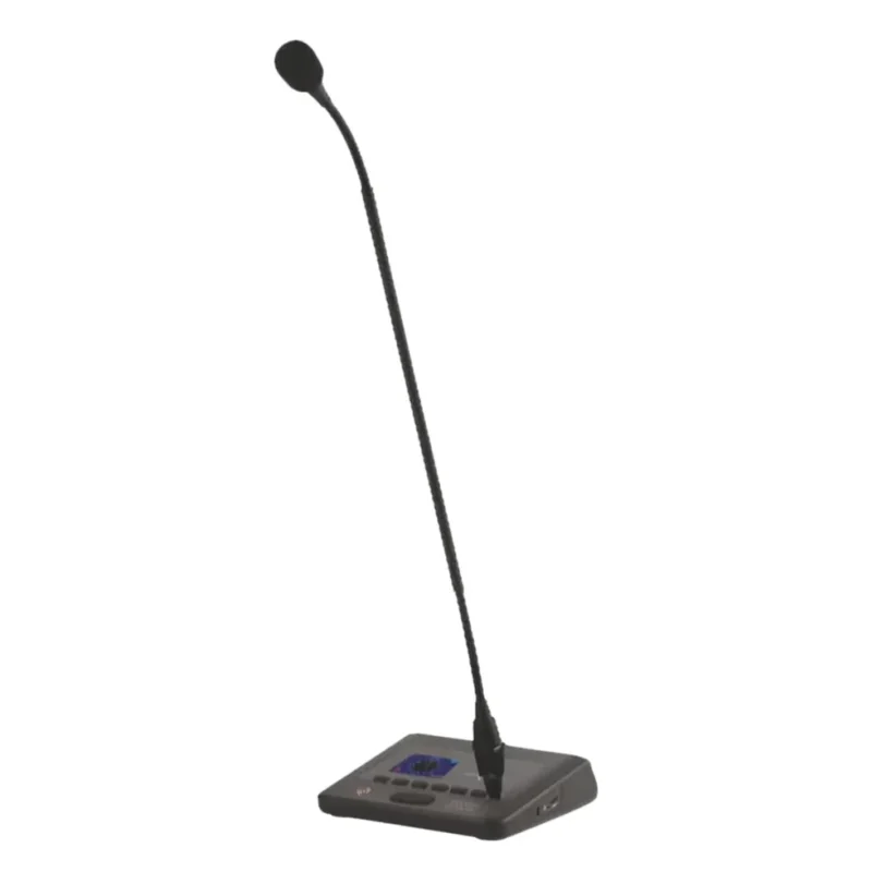 Delegate discussion microphone for Vāk 40 conference system