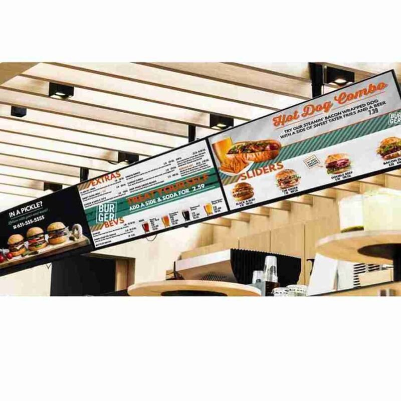 Digital Kiosk 43 Inch Menu Board