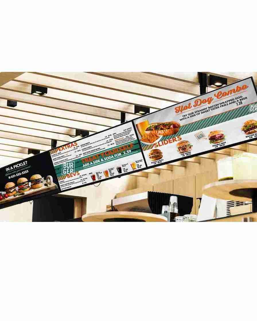 Digital Kiosk 43 Inch Menu Board