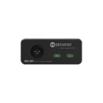 Erthpot NCS-5CF Flush Mount Chairman Unit front view featuring Speak and Override buttons, and XLR microphone port.
