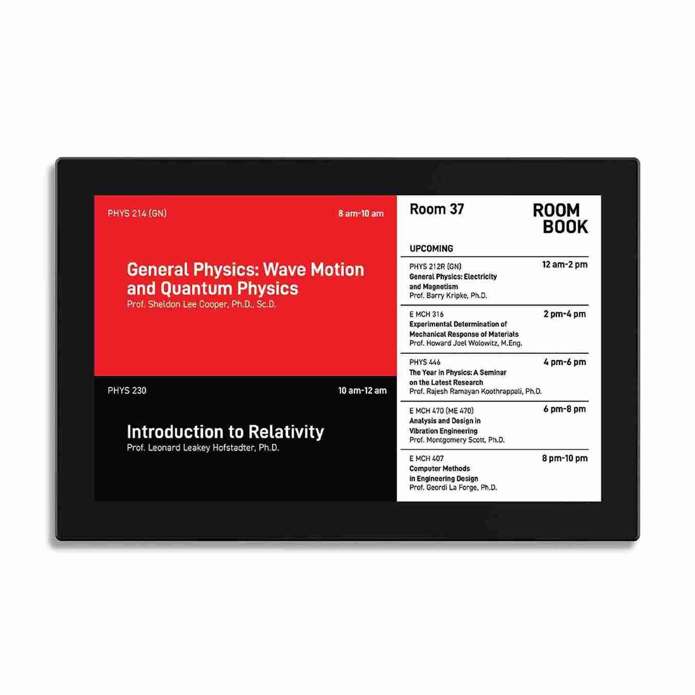 Panasonic RoomBook 11 Digital Room Scheduler