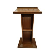 Natural Teak plywood Wooden Podium SP-537