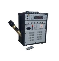 Saatvik Cube 40 - Wireless Bluetooth Portable PA System with Wireless Mic and Remote