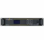 Studiomaster Vāk 10.s Professional Conference System Controller front panel with LCD display.