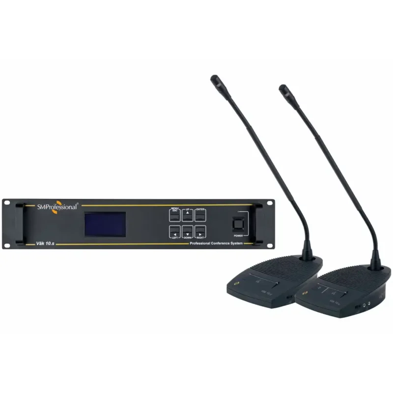 Studiomaster Vāk 10 Conference System with Controller, Chairman Unit &x` Delegate Unit