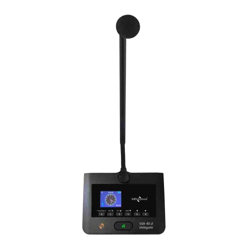 Studiomaster Vāk 40.D delegate wireless microphone unit