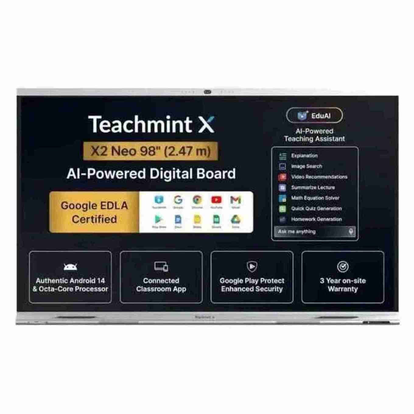 Teachmint X2 98 Neo Smart Classroom Display