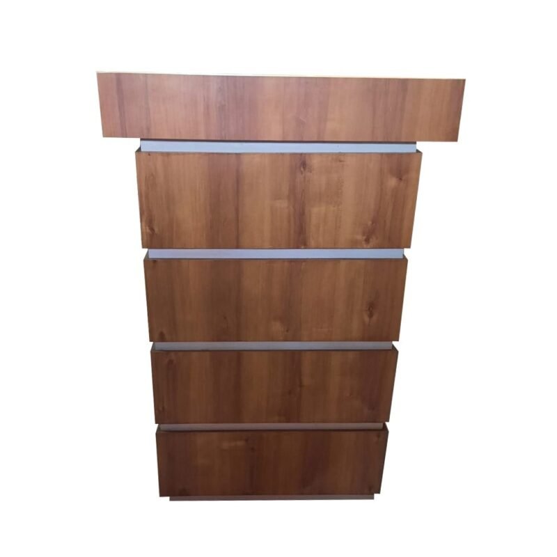Laminated Wooden Podium Stand with broad top & 3 shelves for storage