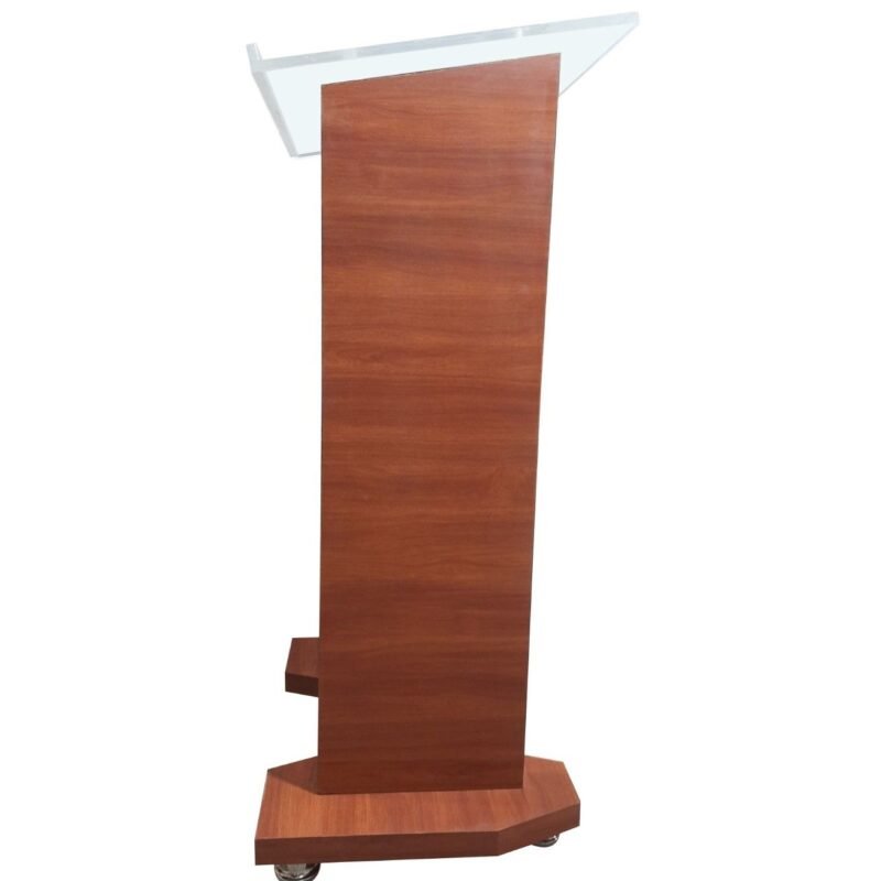 Acrylic & Wooden Podium Stand
