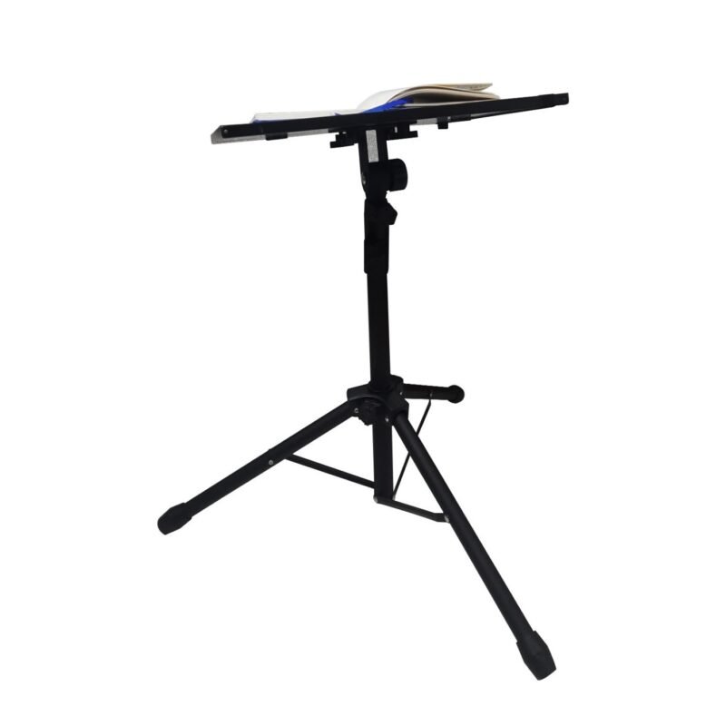 Book kept on Height Adjustable Podium Stand