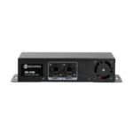 Erthpot NEB-124W Extension Box front panel featuring the Erthpot logo and dual-RJ45 port for the Novo Conference System.
