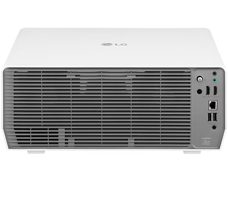 alt="LG ProBeam WUXGA (1920x1200) Laser Projector with 6,000 ANSI Lumens Brightness, Rear view, BF60RG"