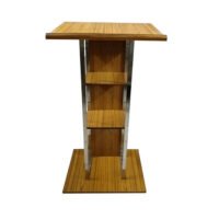 Wooden Steel Podium Stand Saatvik SP-543