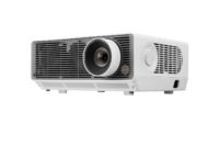 LG ProBeam 4K (3840x2160) Laser Projector with 5,000 ANSI Lumens Brightness, lower right view, BU60PST